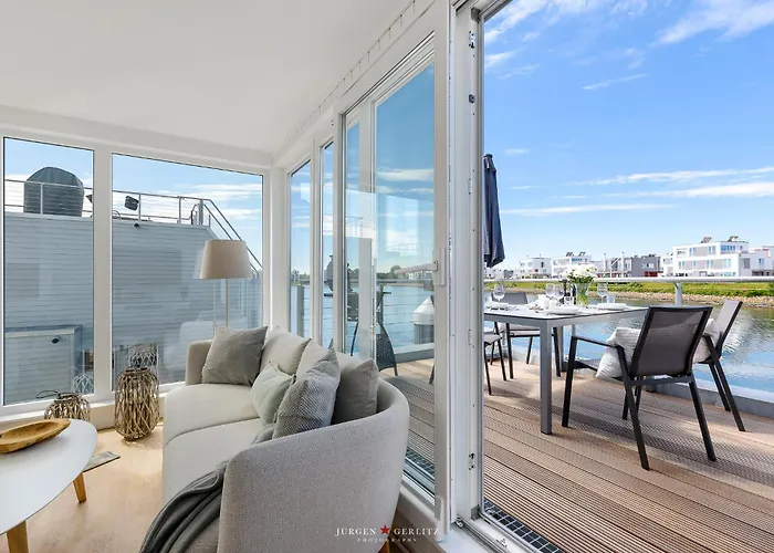 Ferienhaus Hausboot Seeteufel Olpenitz